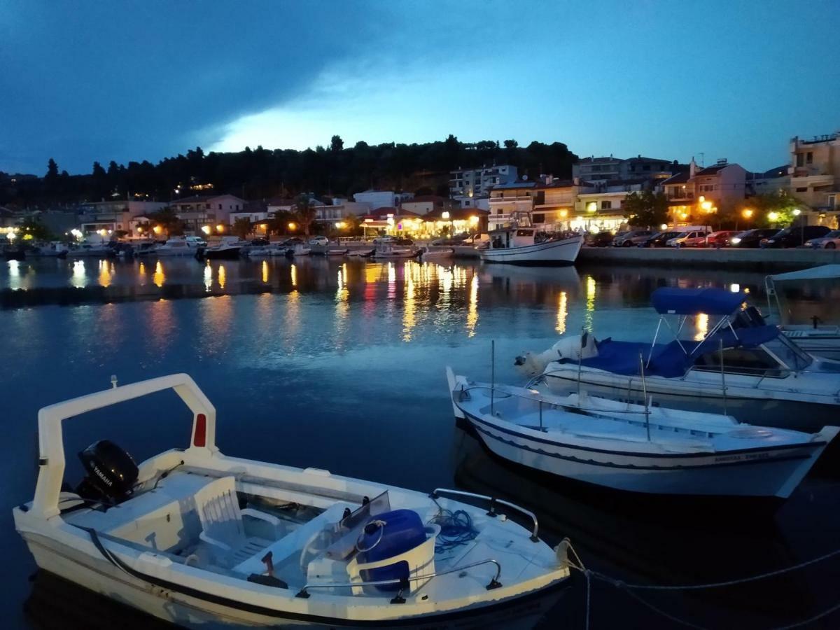 Peristerianos Apartments Nea Skioni Luaran gambar